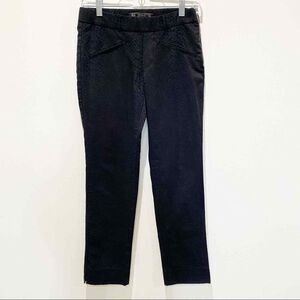 ZARA TRAFALUC womens black skinny pants Sz Sm‎ Snake Print Grunge Dark Feminine